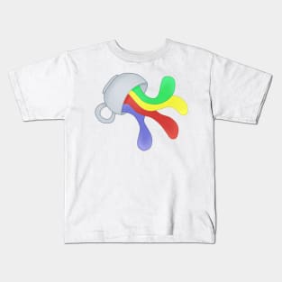 Whoops, I Spilt My Rainbows! Kids T-Shirt